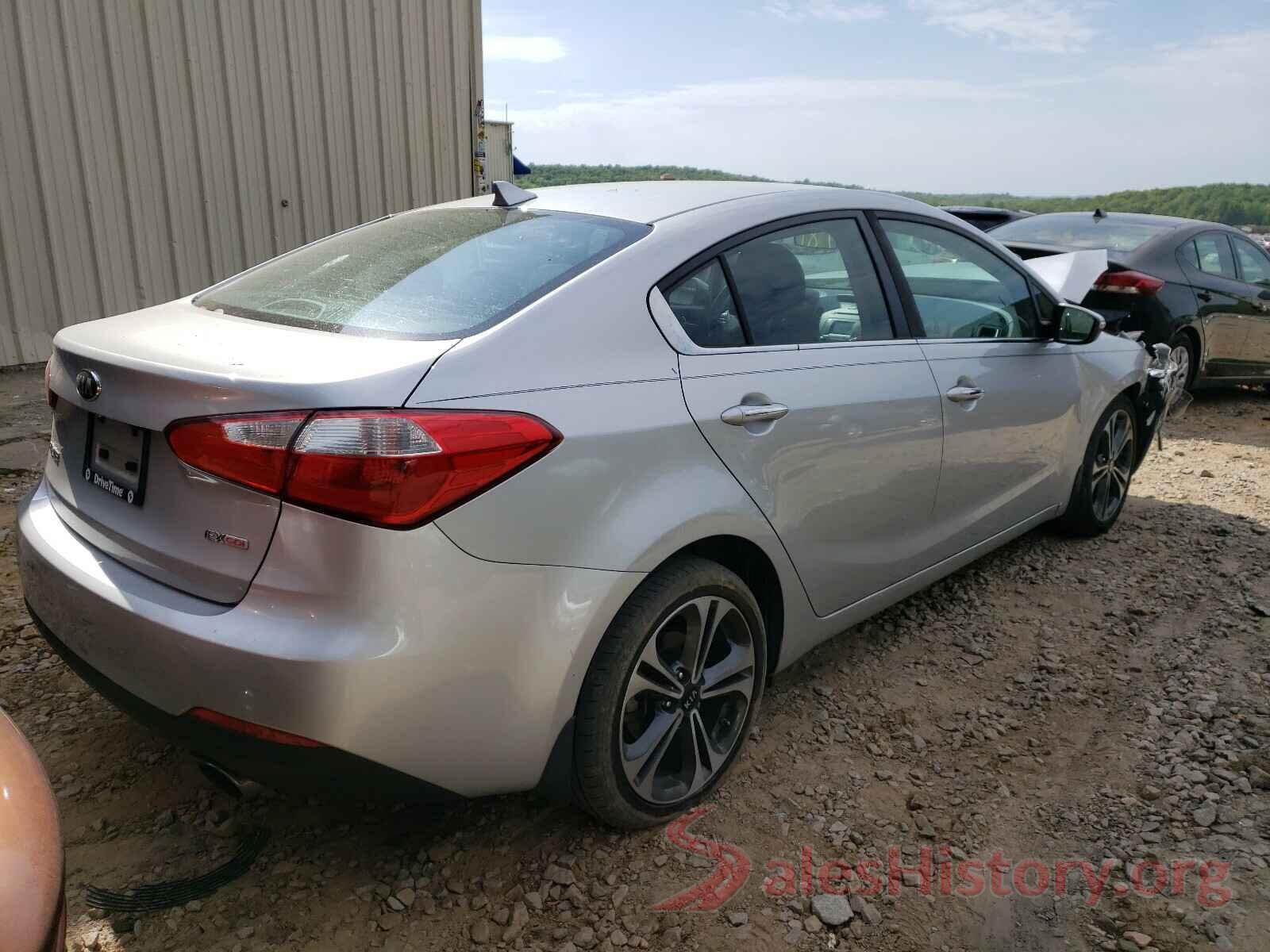 KNAFX4A83G5480742 2016 KIA FORTE