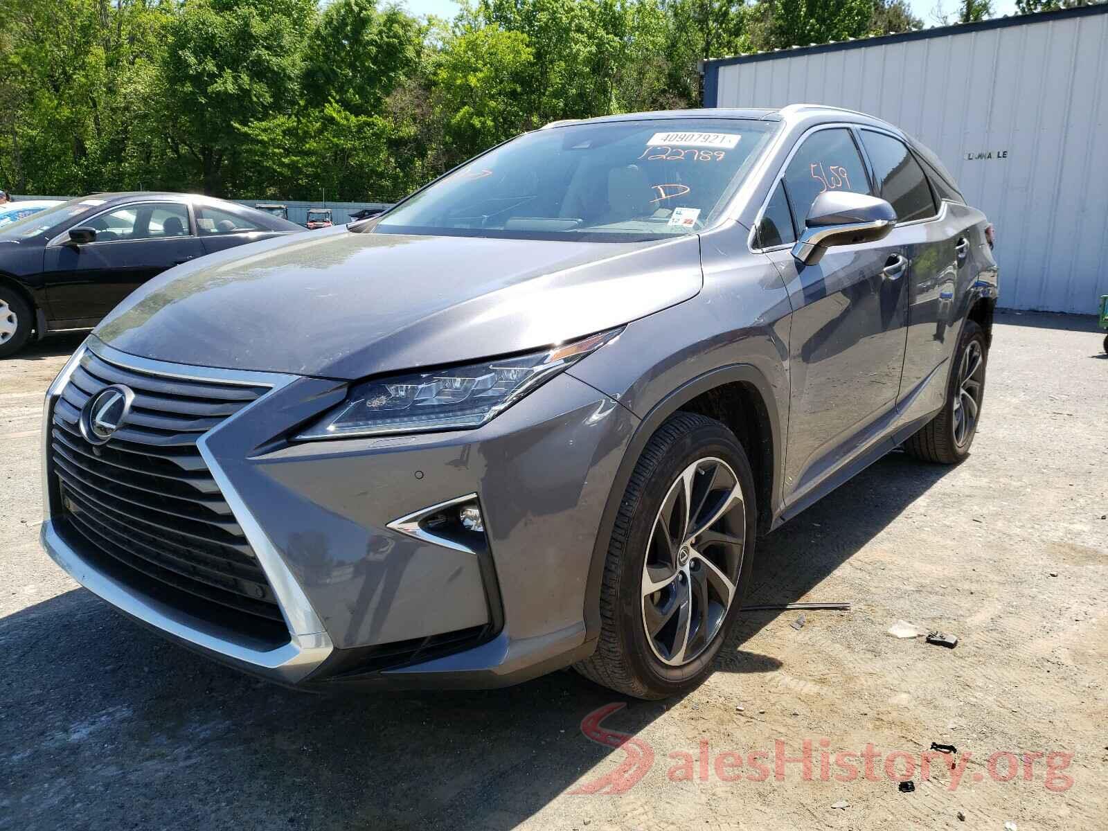 2T2ZZMCA2KC122789 2019 LEXUS RX350