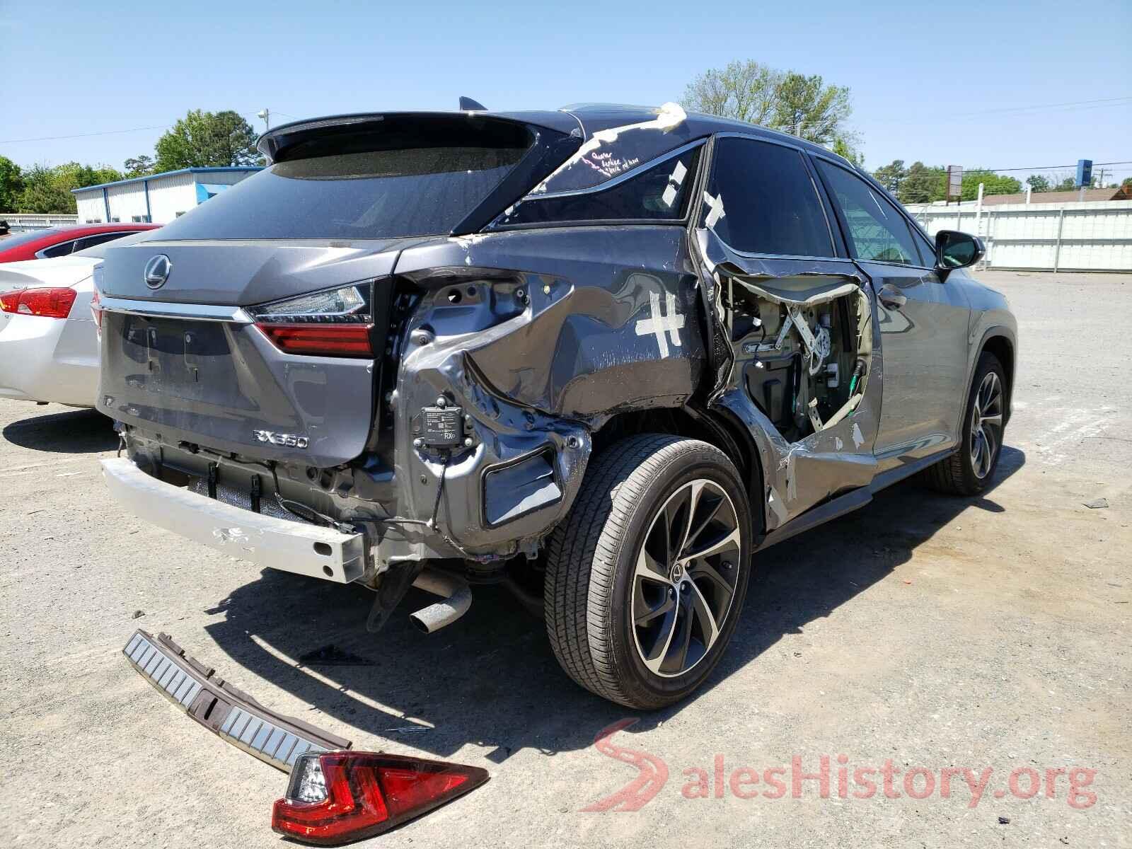 2T2ZZMCA2KC122789 2019 LEXUS RX350