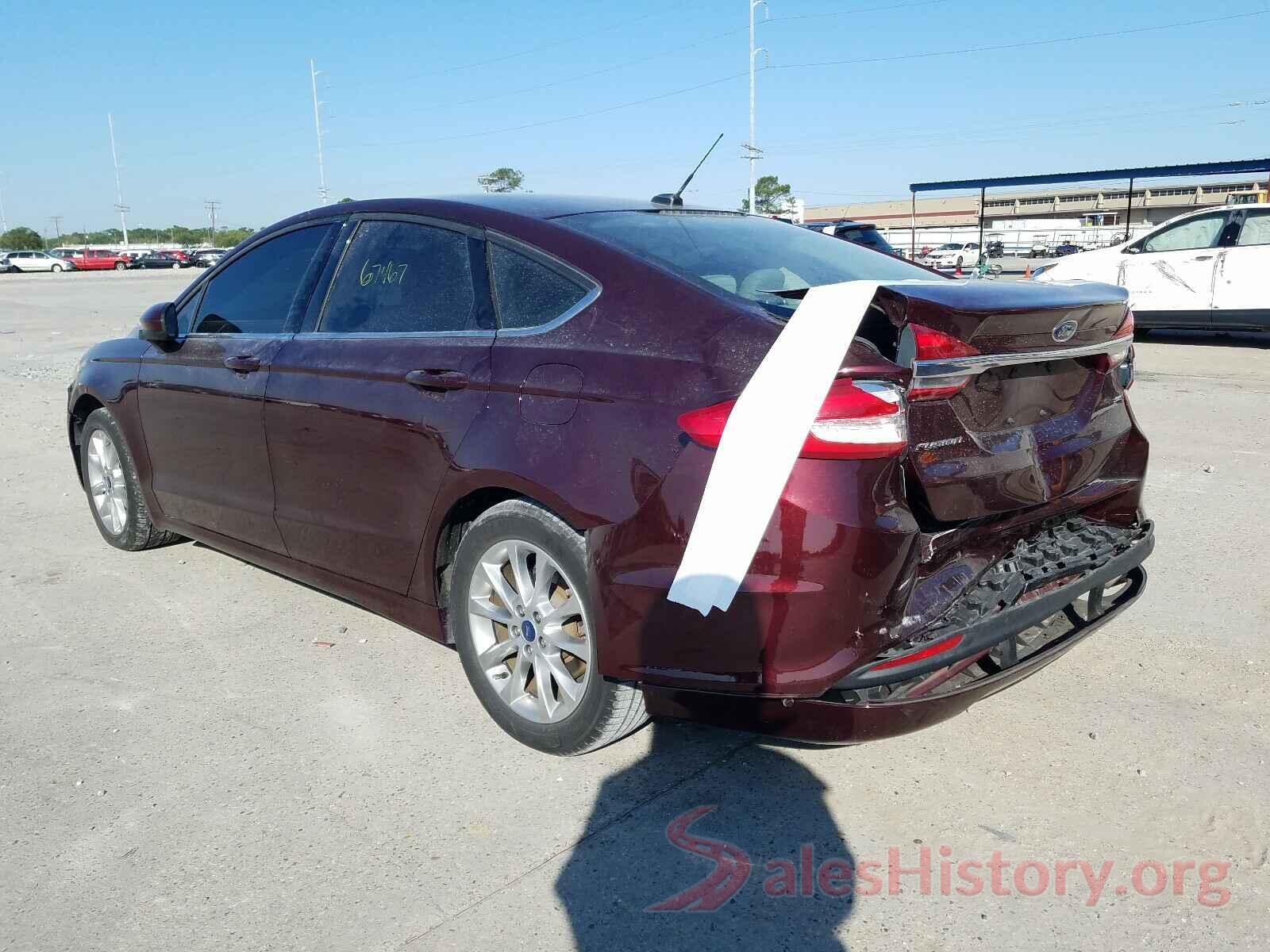 3FA6P0HD9HR256605 2017 FORD FUSION