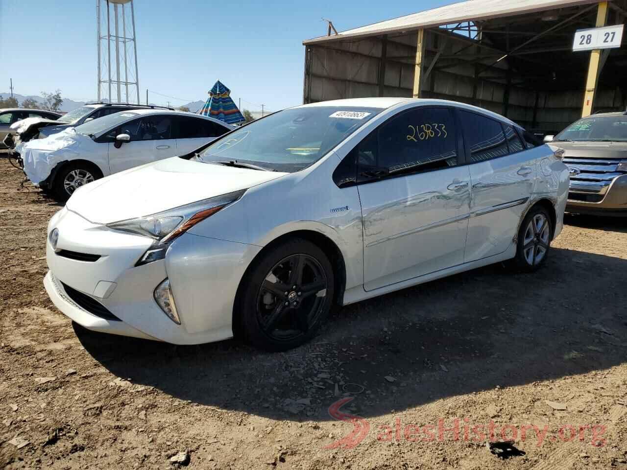 JTDKARFU9H3031780 2017 TOYOTA PRIUS