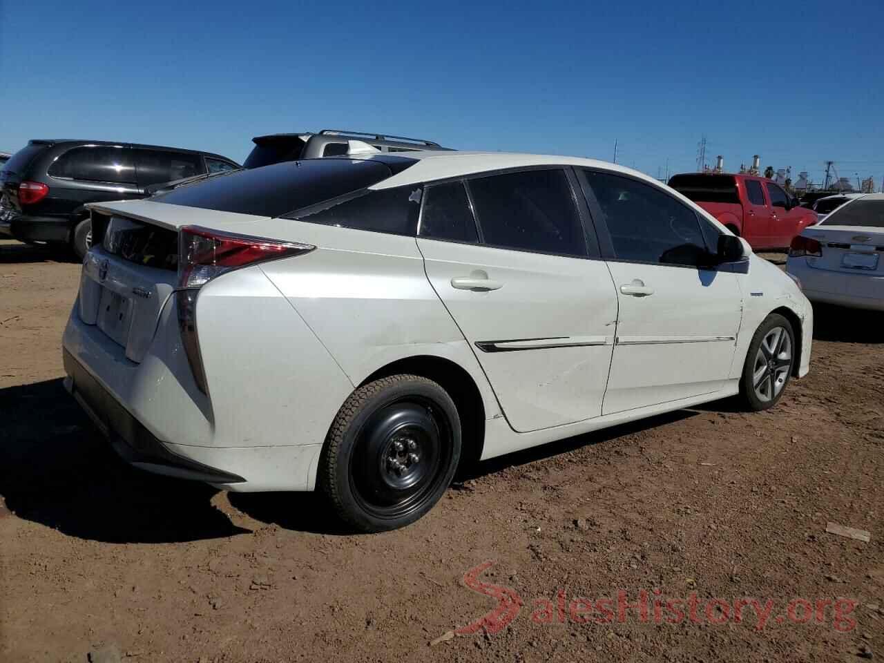 JTDKARFU9H3031780 2017 TOYOTA PRIUS