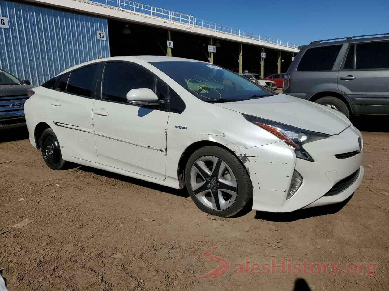 JTDKARFU9H3031780 2017 TOYOTA PRIUS