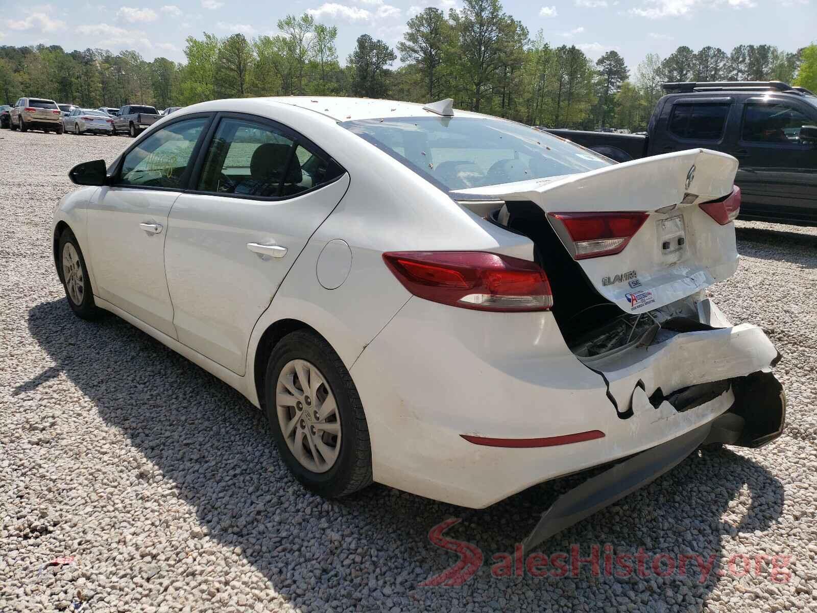 5NPD74LF8HH103668 2017 HYUNDAI ELANTRA