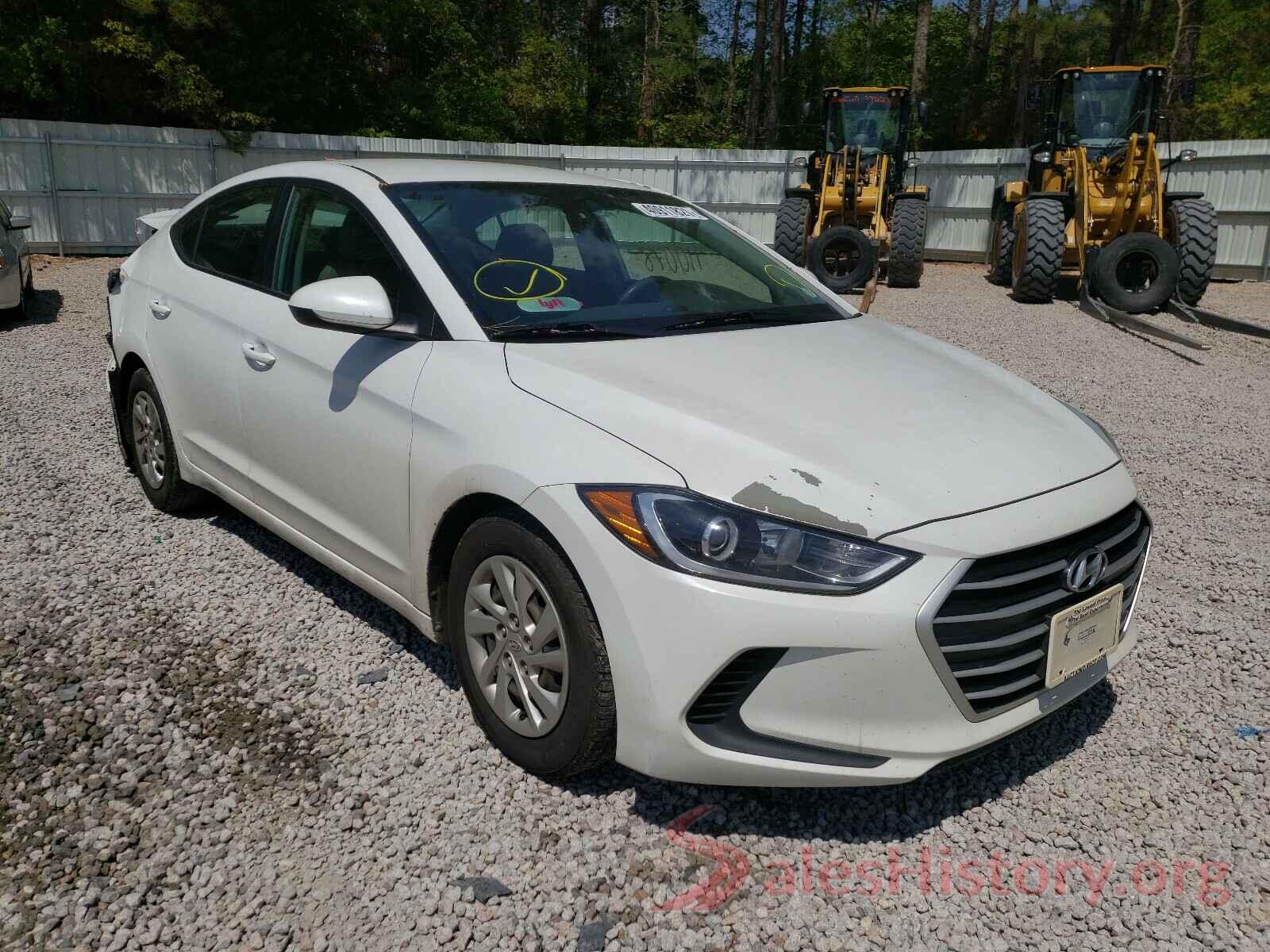 5NPD74LF8HH103668 2017 HYUNDAI ELANTRA