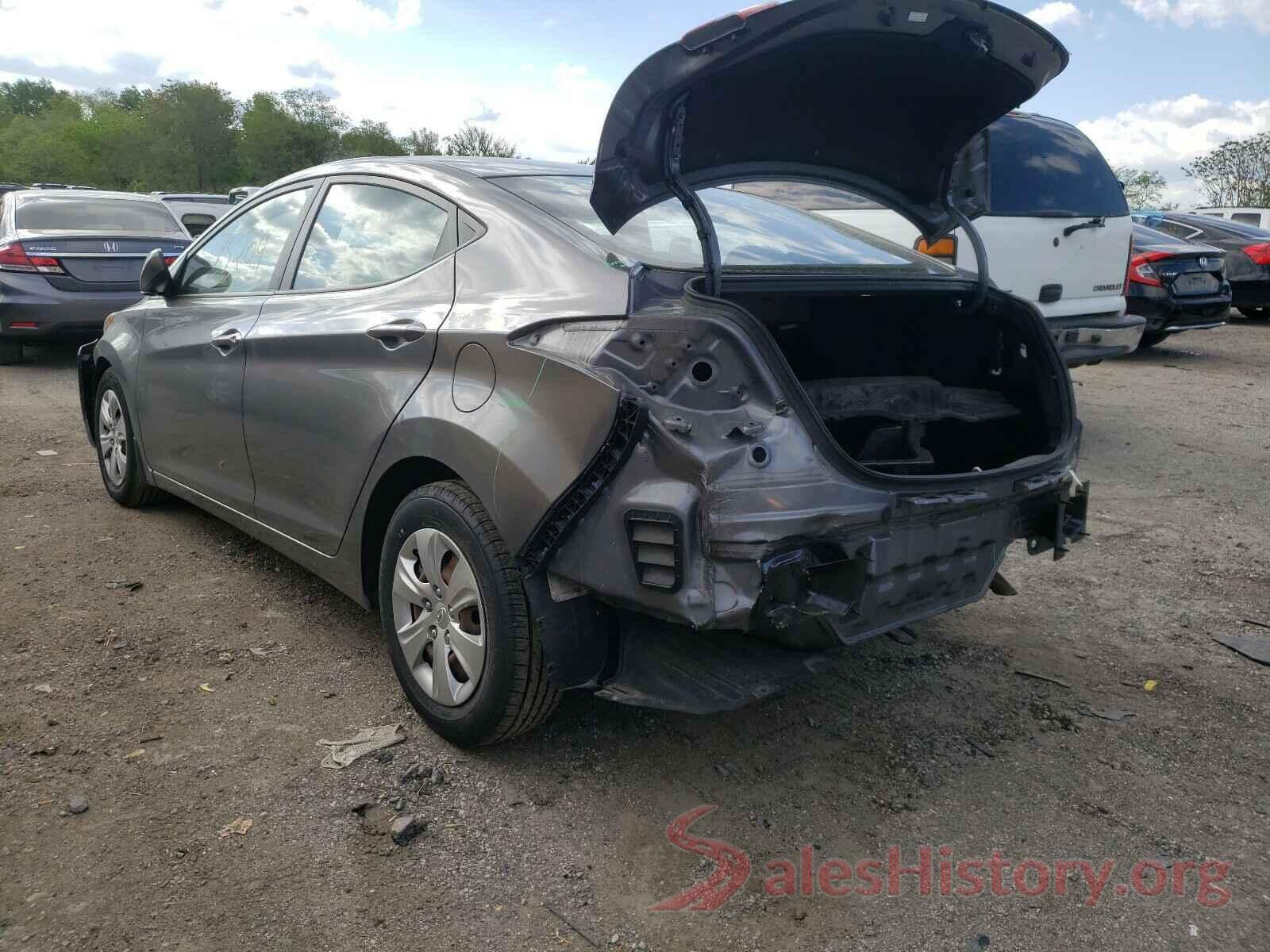 KMHDH4AE9GU646096 2016 HYUNDAI ELANTRA