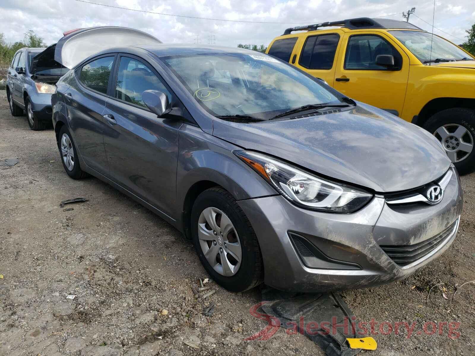 KMHDH4AE9GU646096 2016 HYUNDAI ELANTRA