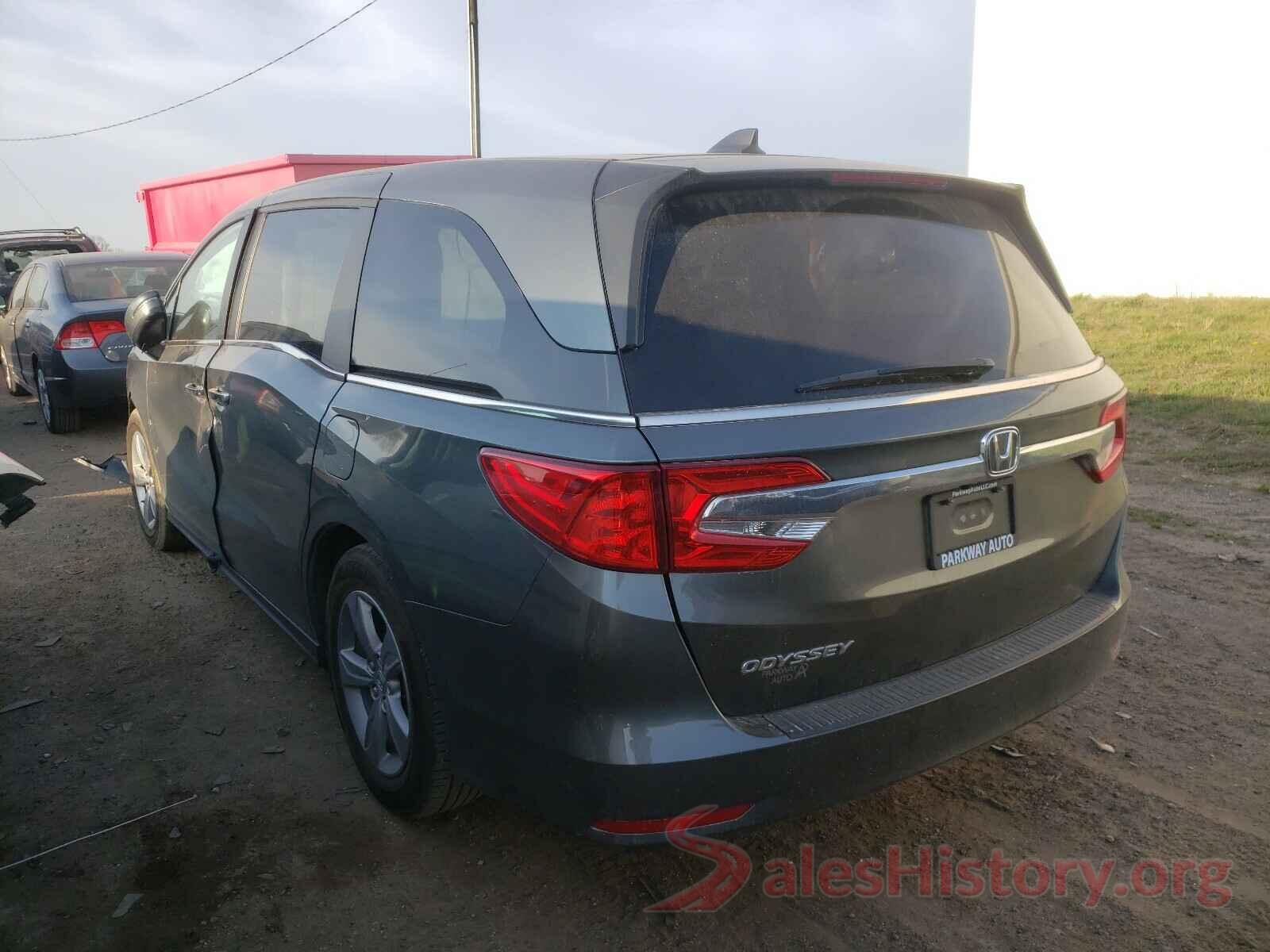 5FNRL6H57JB017060 2018 HONDA ODYSSEY