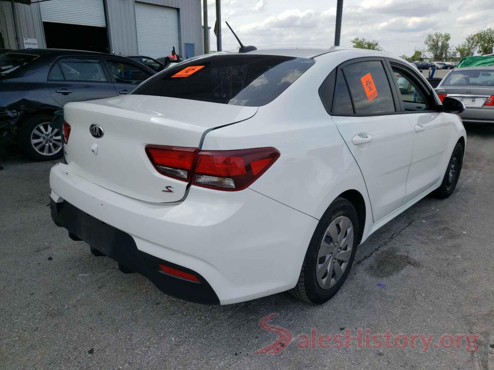 3KPA24AB0KE161500 2019 KIA RIO