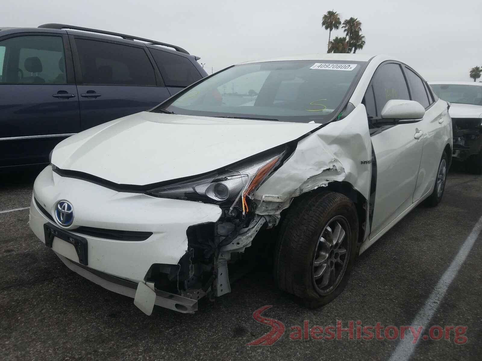 JTDKBRFU1G3018887 2016 TOYOTA PRIUS