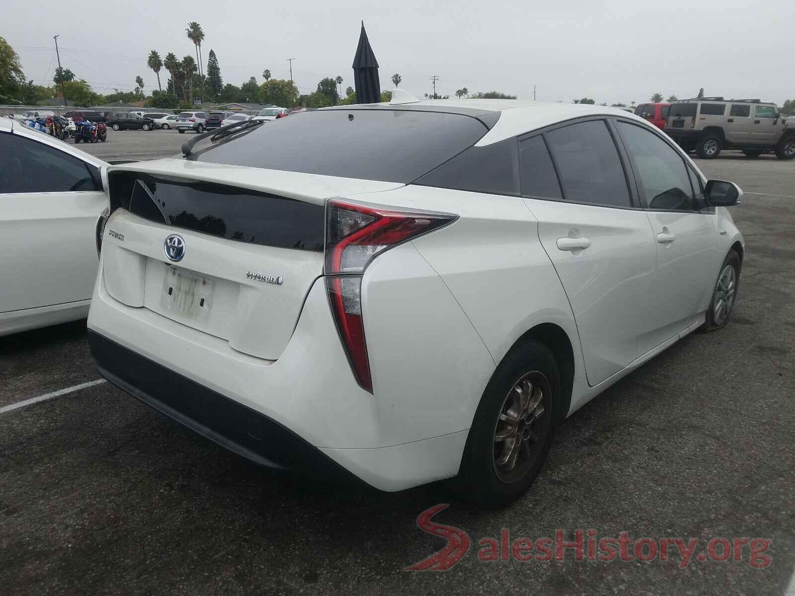 JTDKBRFU1G3018887 2016 TOYOTA PRIUS