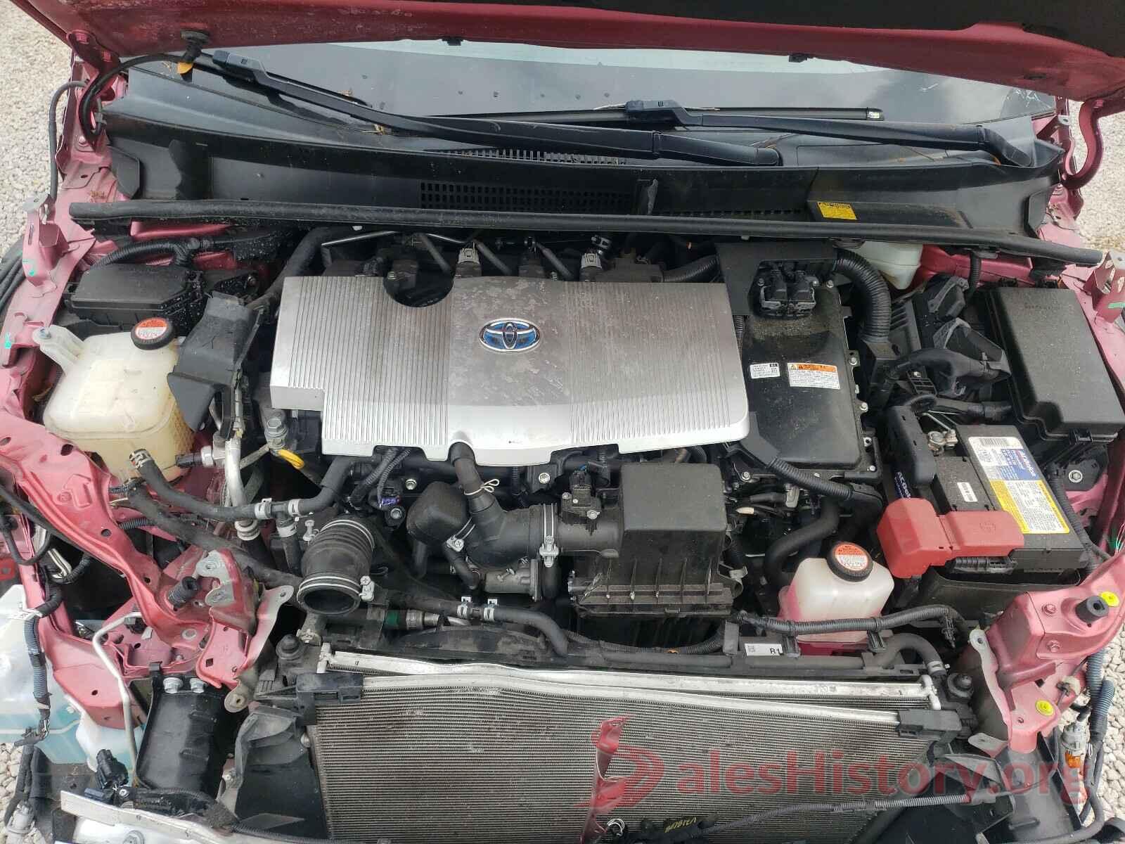 JTDKARFU7G3504347 2016 TOYOTA PRIUS