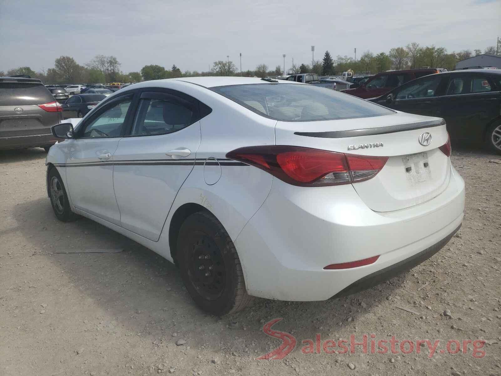 5NPDH4AE3GH745558 2016 HYUNDAI ELANTRA