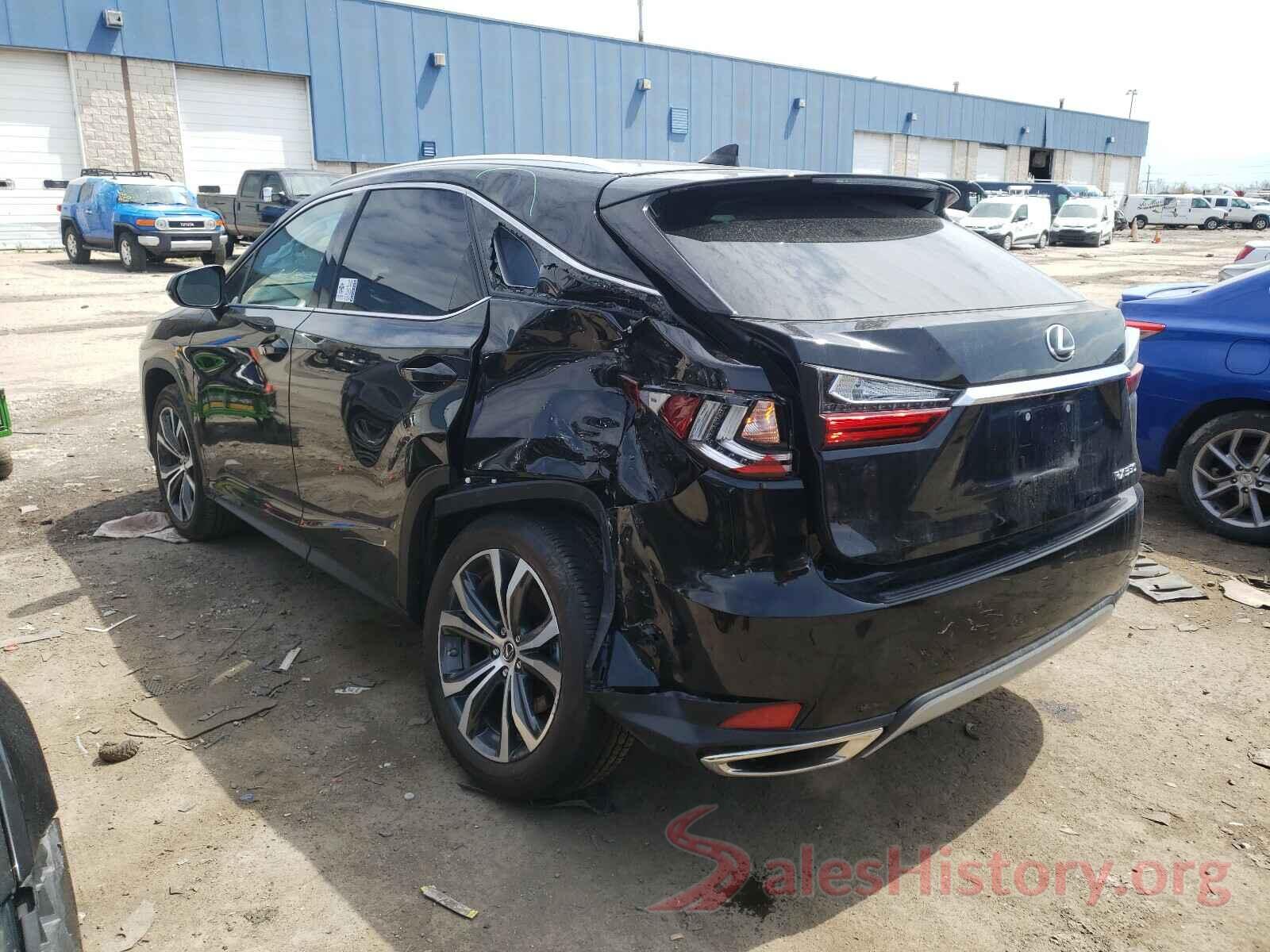 2T2HZMDA7MC267985 2021 LEXUS RX350