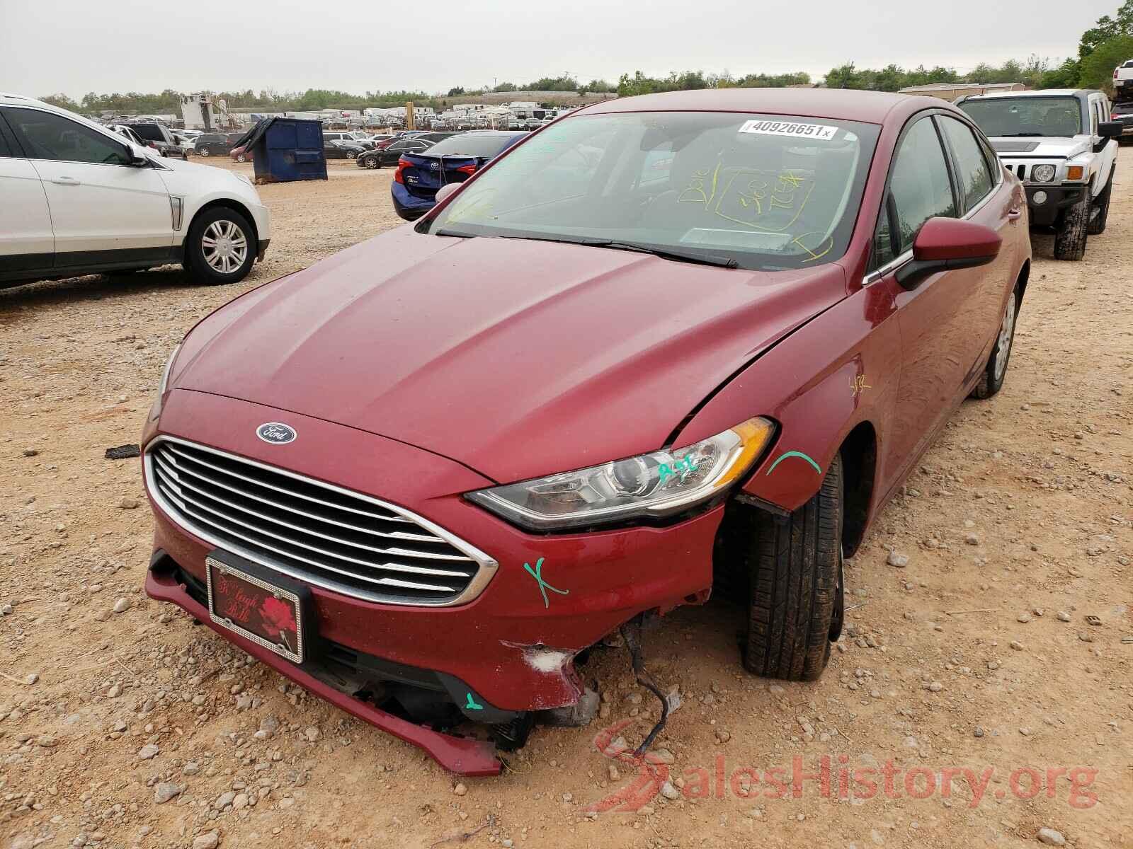 3FA6P0G78KR132666 2019 FORD FUSION