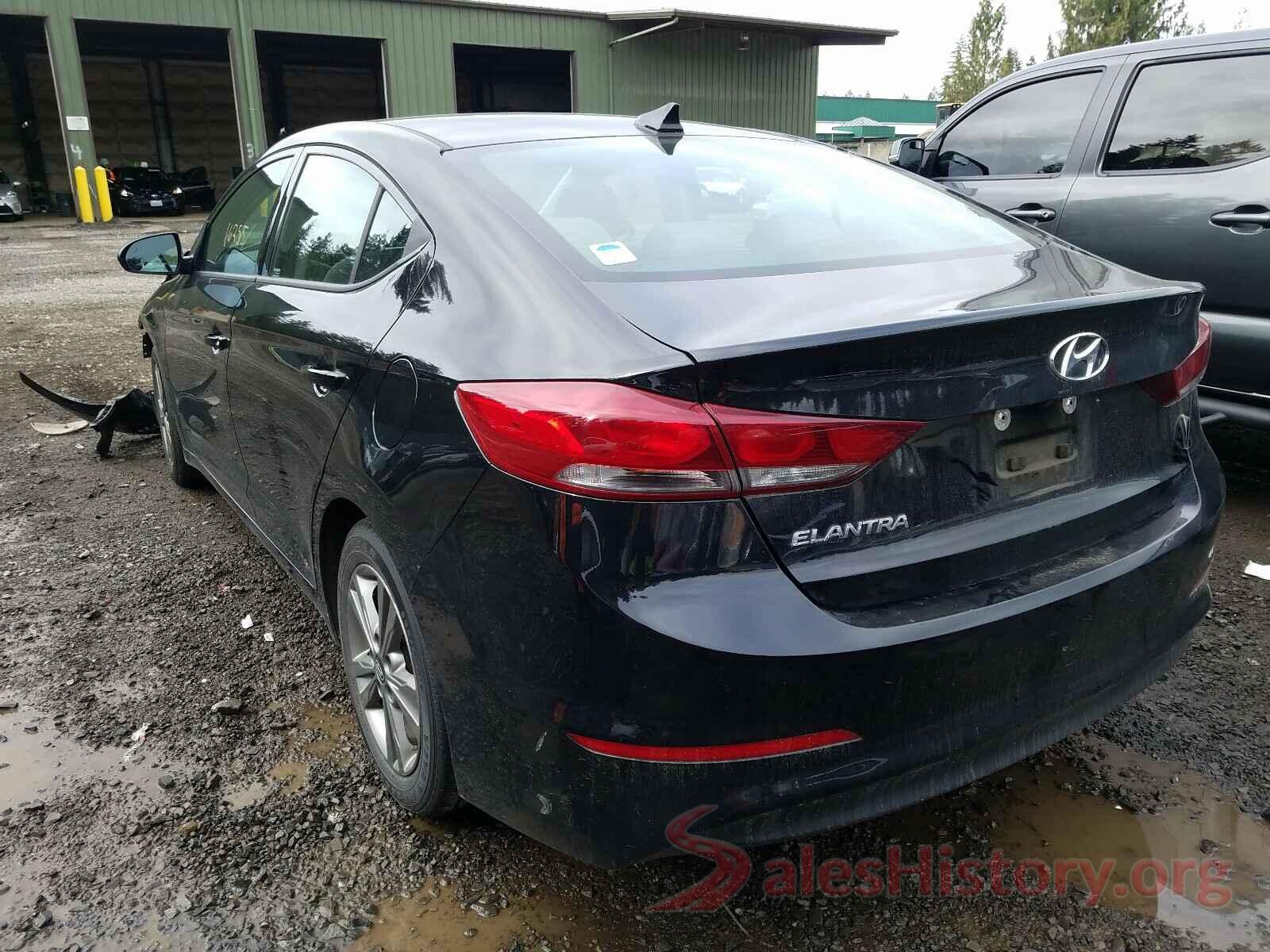 5NPD84LF7JH392951 2018 HYUNDAI ELANTRA