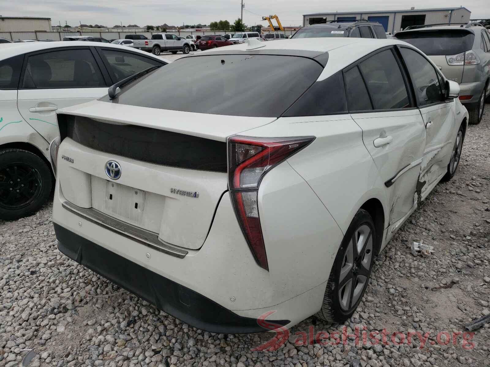 JTDKARFU7J3546542 2018 TOYOTA PRIUS