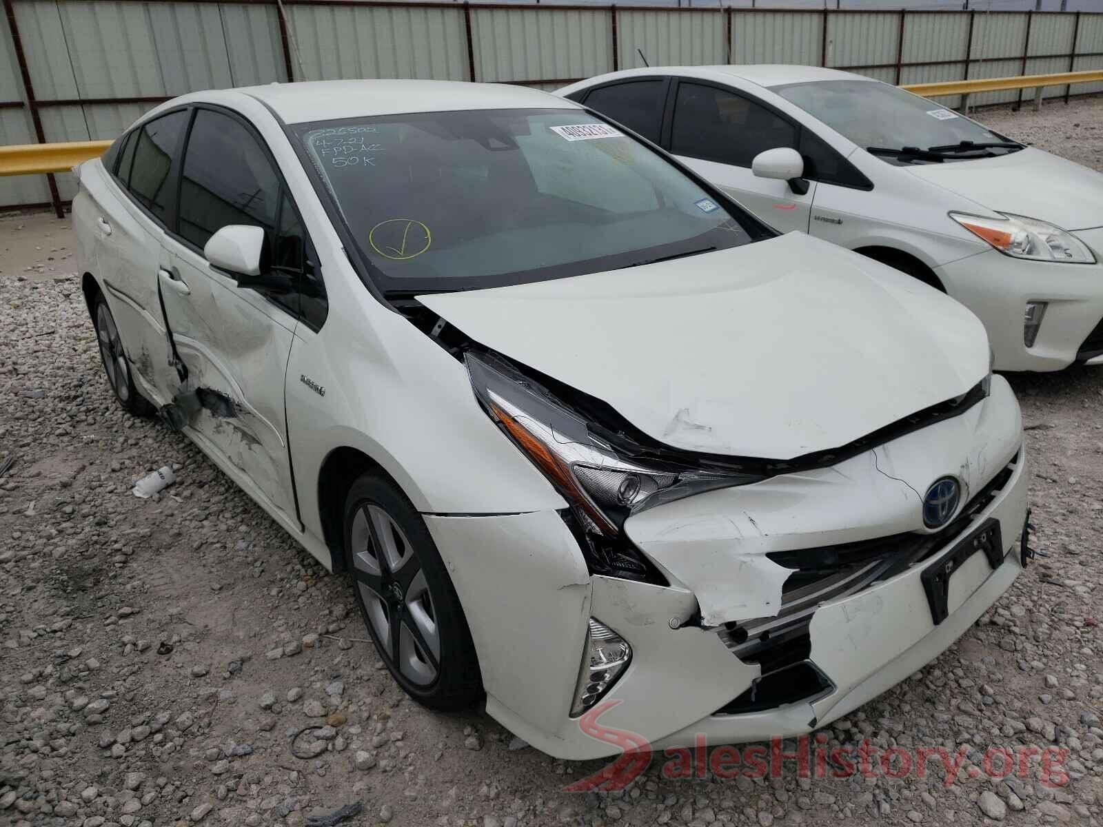 JTDKARFU7J3546542 2018 TOYOTA PRIUS