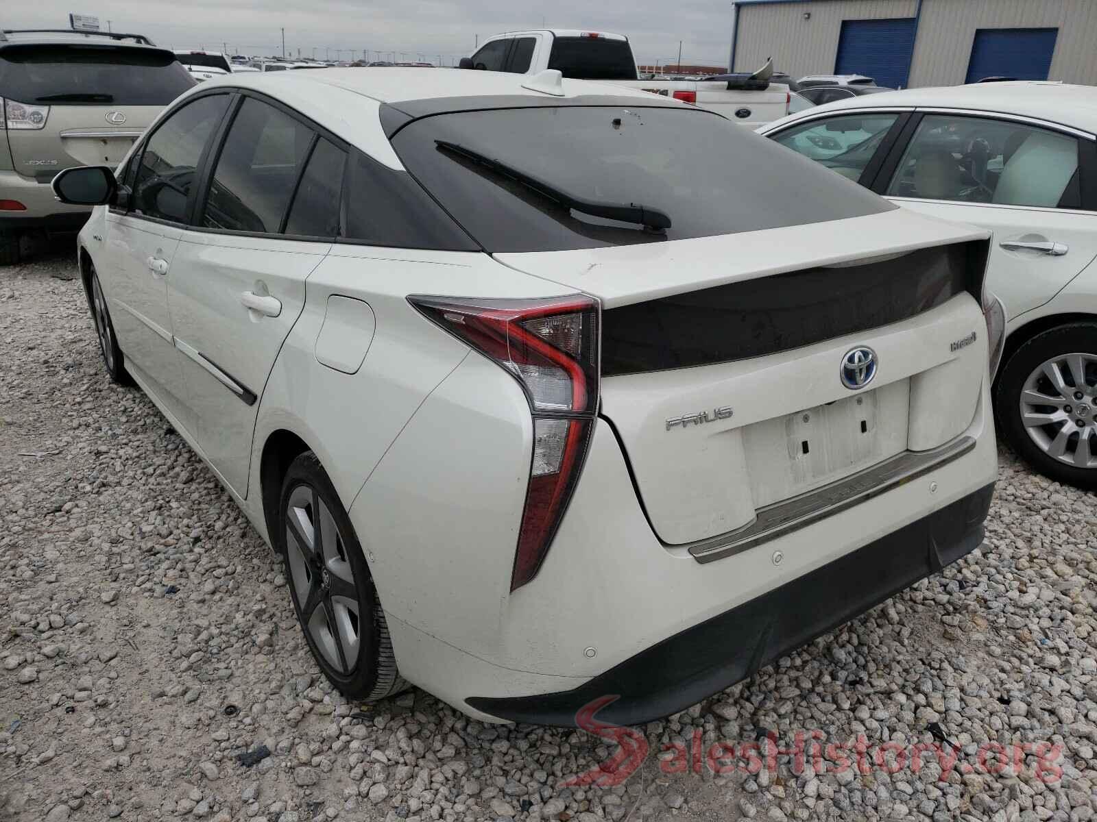 JTDKARFU7J3546542 2018 TOYOTA PRIUS