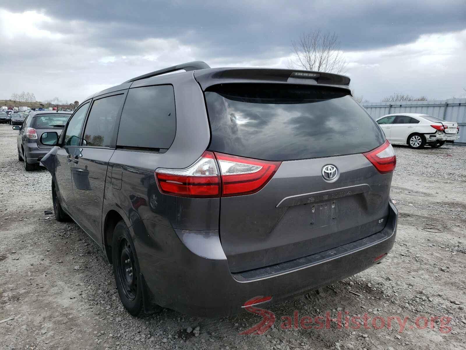 5TDKZ3DC3HS879524 2017 TOYOTA SIENNA