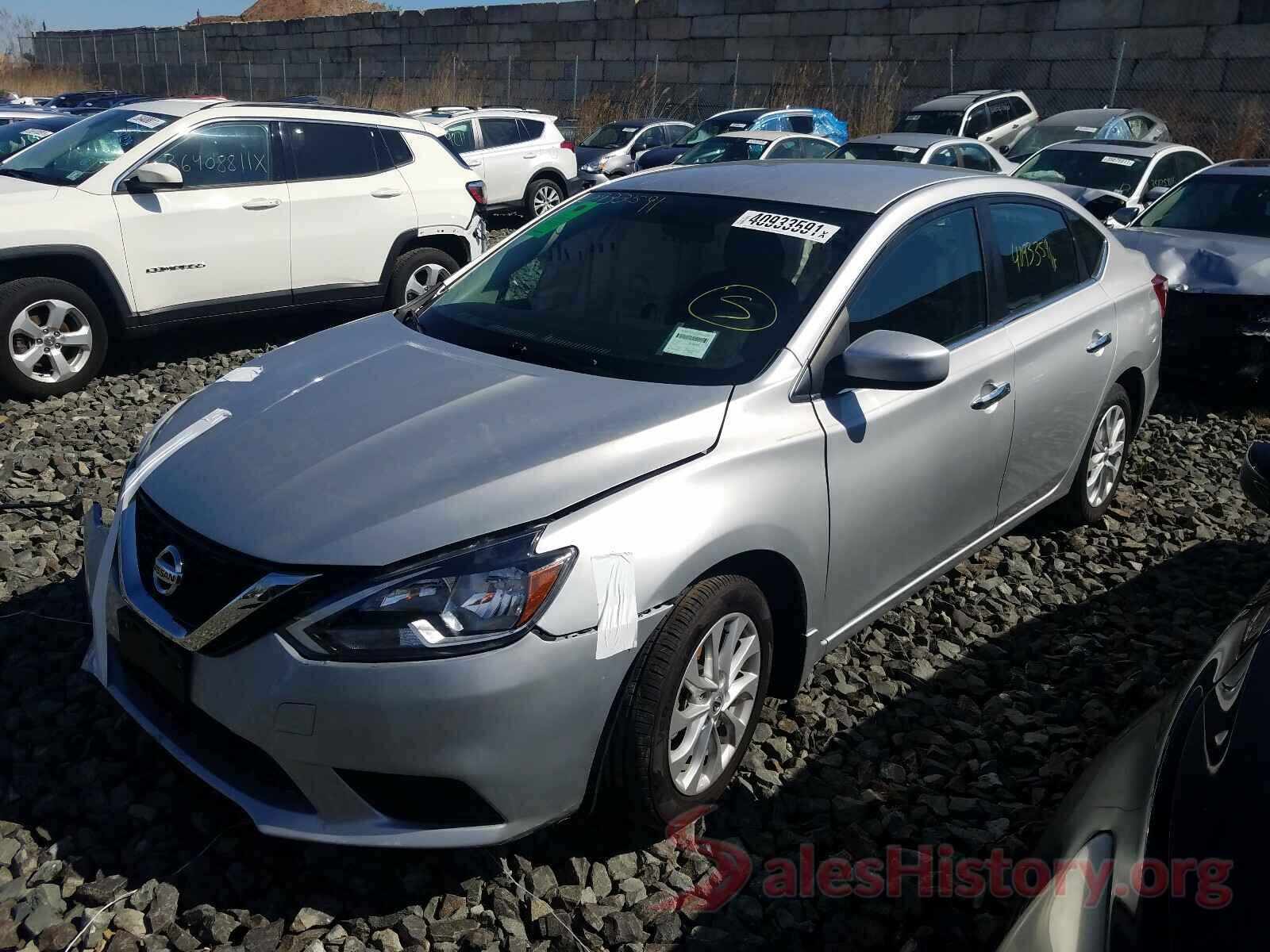 3N1AB7AP0KY330431 2019 NISSAN SENTRA