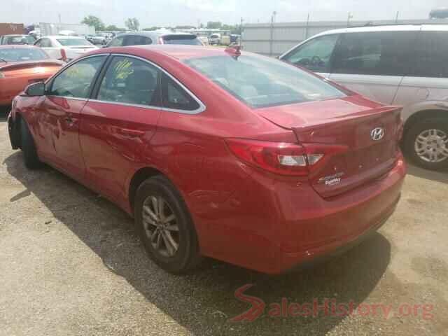 5NPE24AF9HH534610 2017 HYUNDAI SONATA