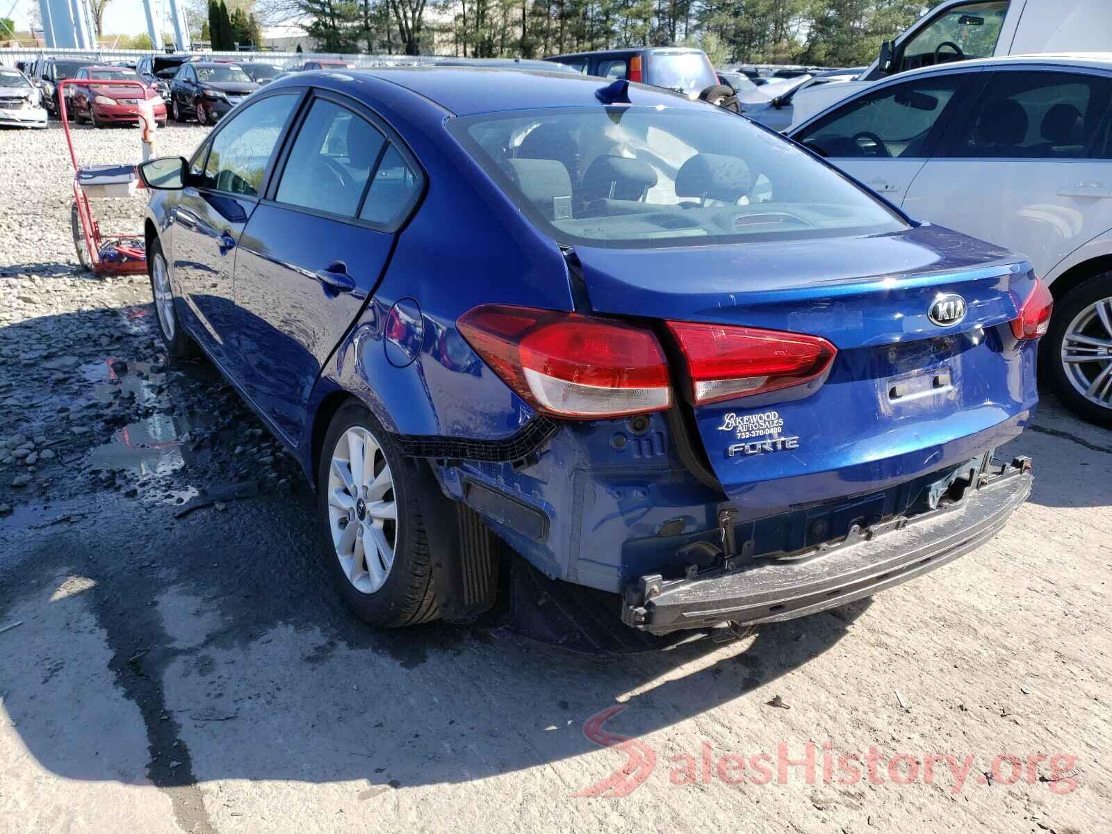 3KPFL4A79HE099876 2017 KIA FORTE