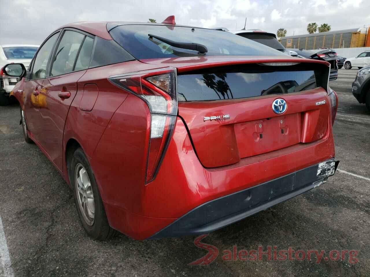 JTDKBRFU8H3535654 2017 TOYOTA PRIUS