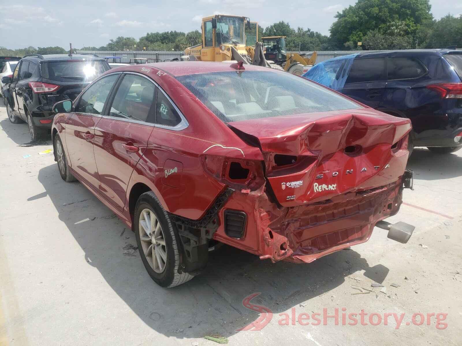 5NPE24AF0JH614836 2018 HYUNDAI SONATA