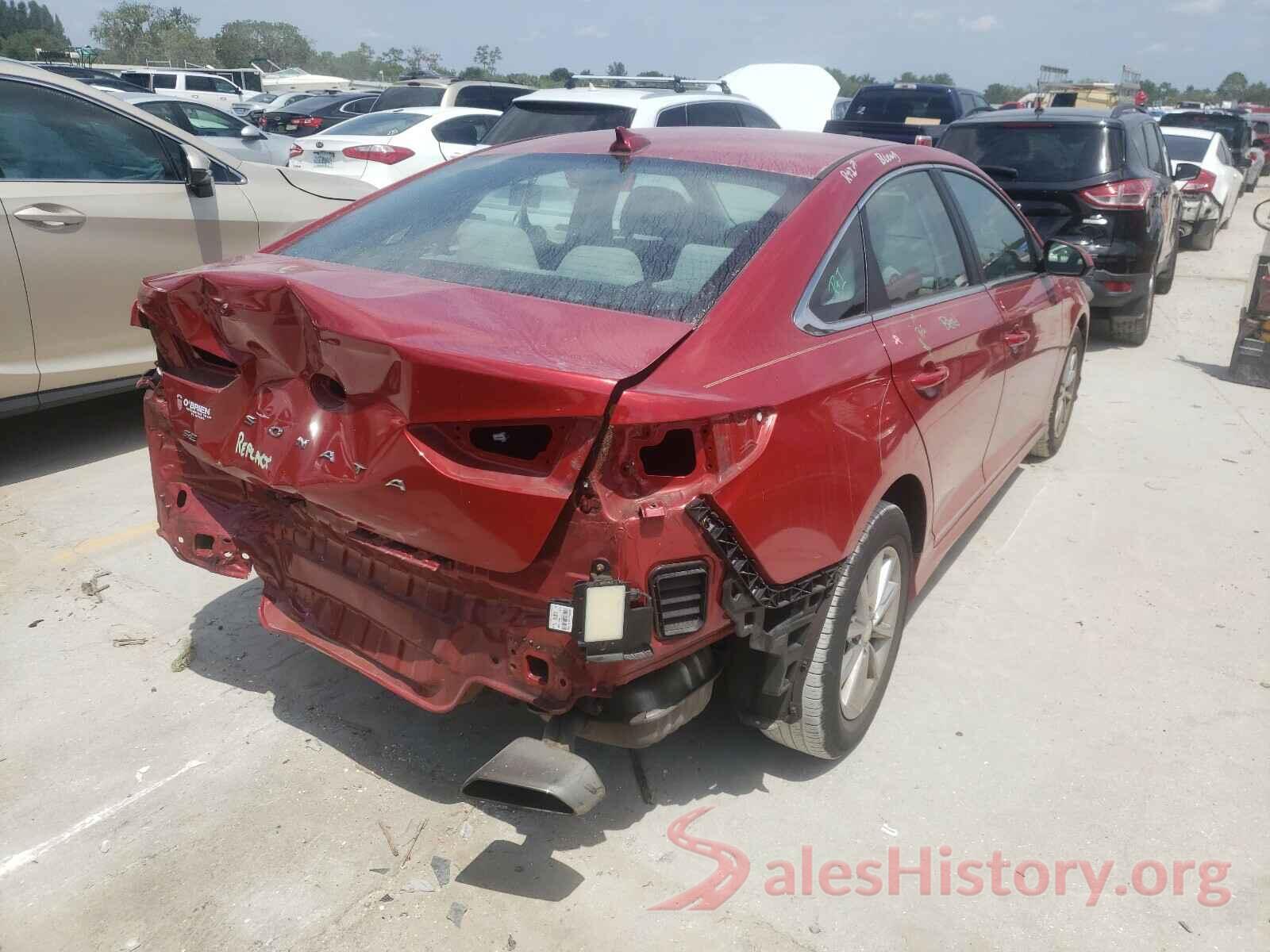 5NPE24AF0JH614836 2018 HYUNDAI SONATA