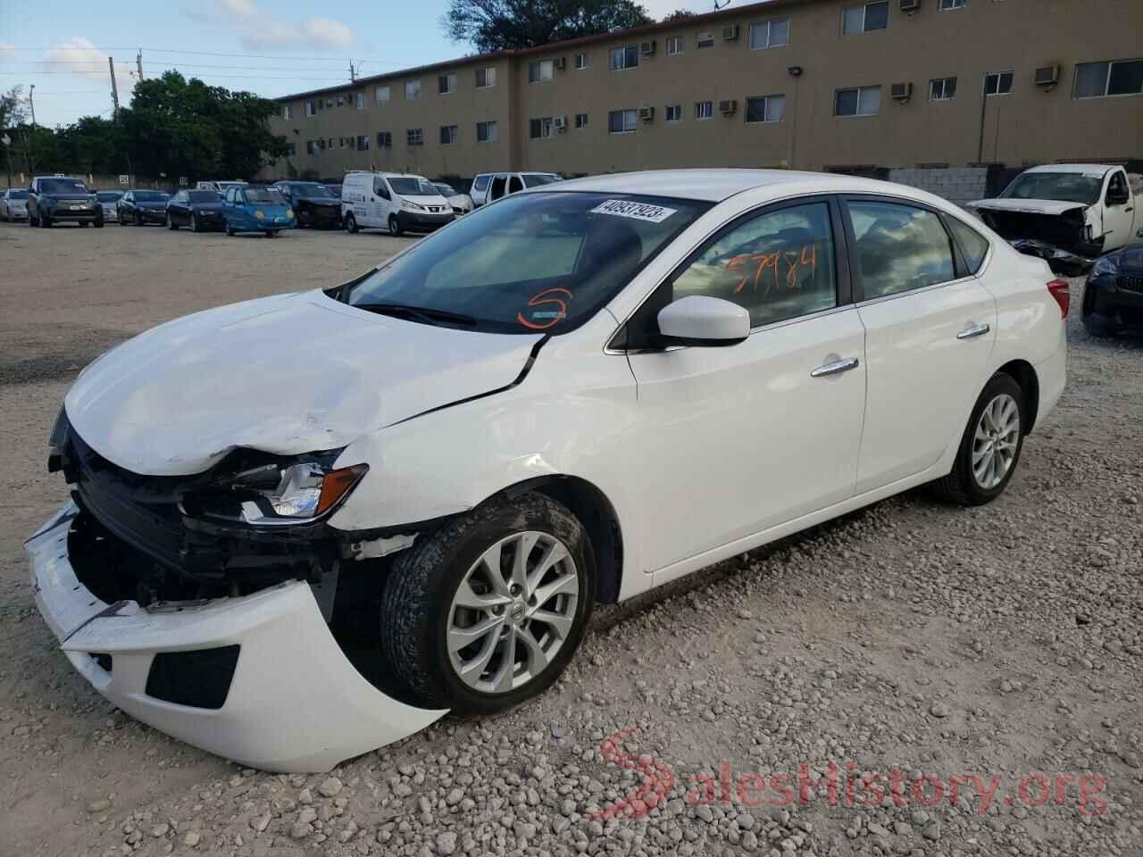 3N1AB7AP7KY433880 2019 NISSAN SENTRA