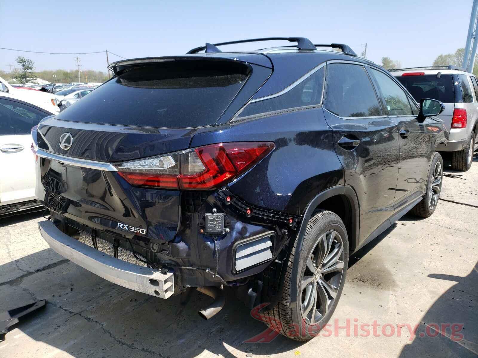 2T2BZMCA2GC045737 2016 LEXUS RX350