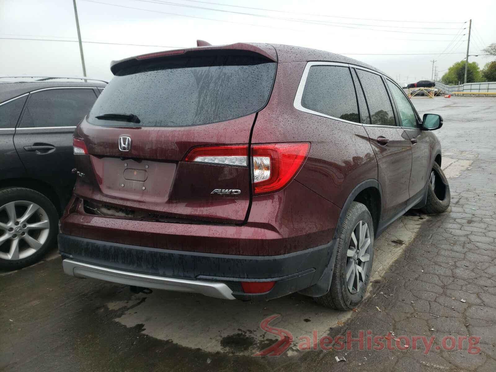 5FNYF6H32KB062412 2019 HONDA PILOT