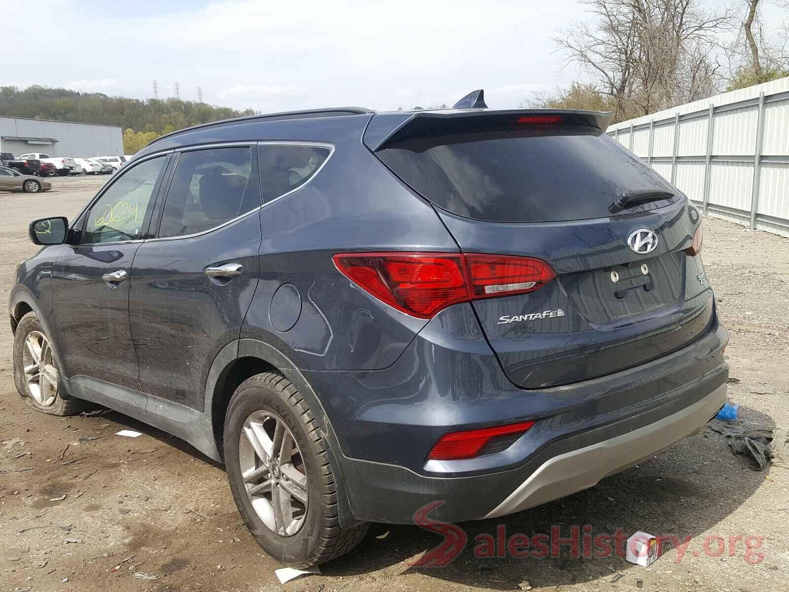 5NMZUDLB9HH003541 2017 HYUNDAI SANTA FE