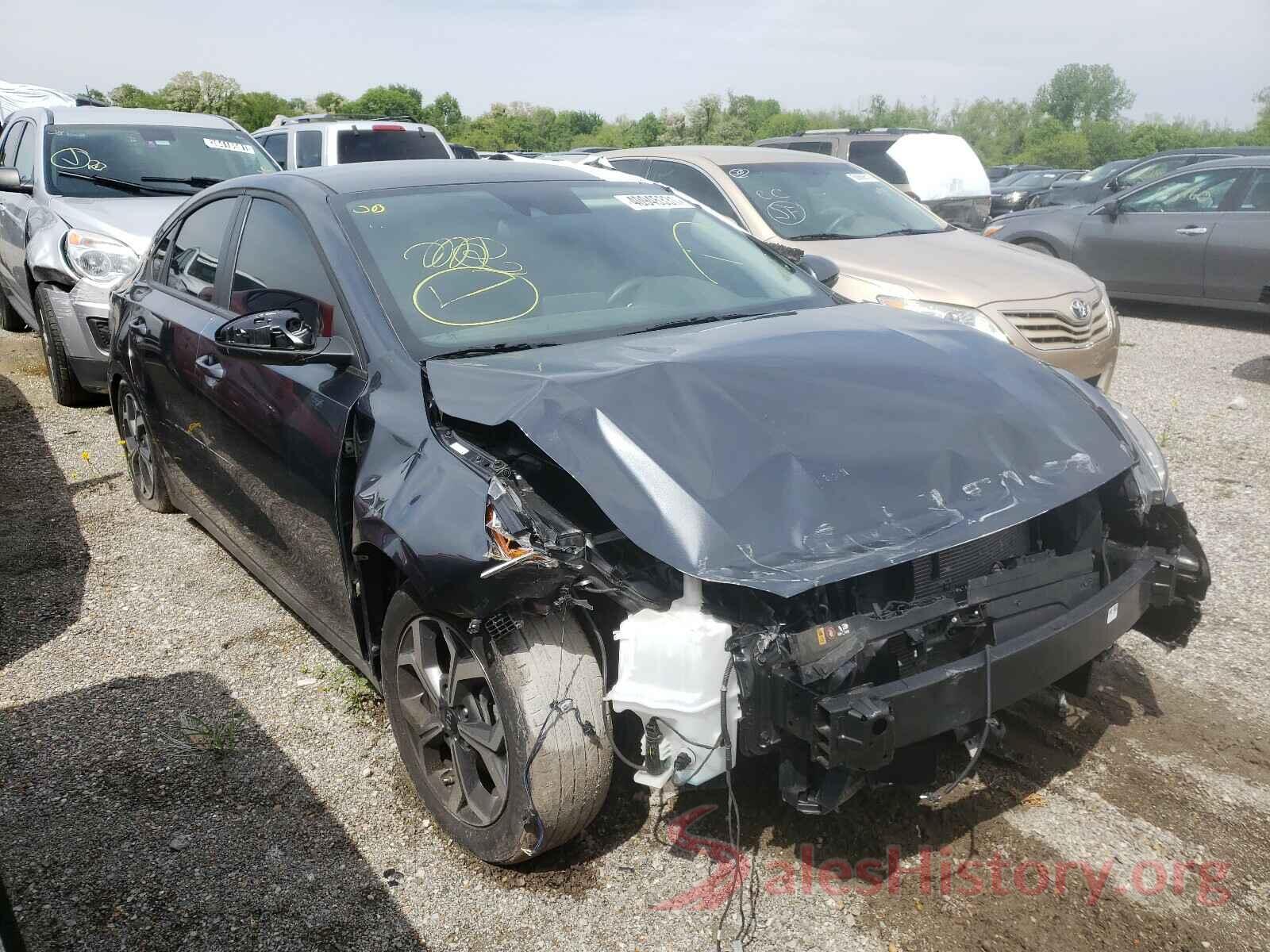 3KPF24AD9LE157406 2020 KIA FORTE