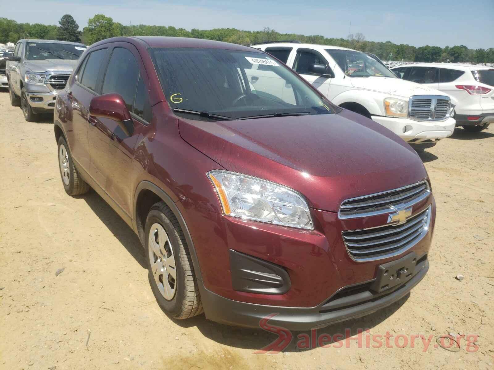 3GNCJKSB0GL158606 2016 CHEVROLET TRAX