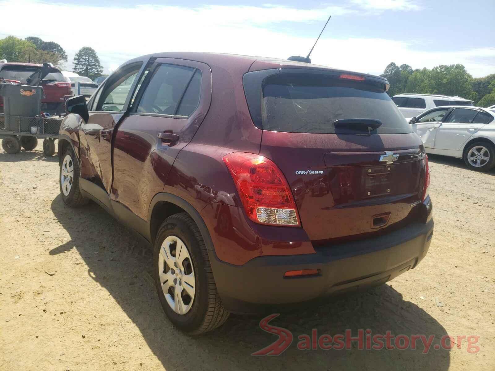 3GNCJKSB0GL158606 2016 CHEVROLET TRAX