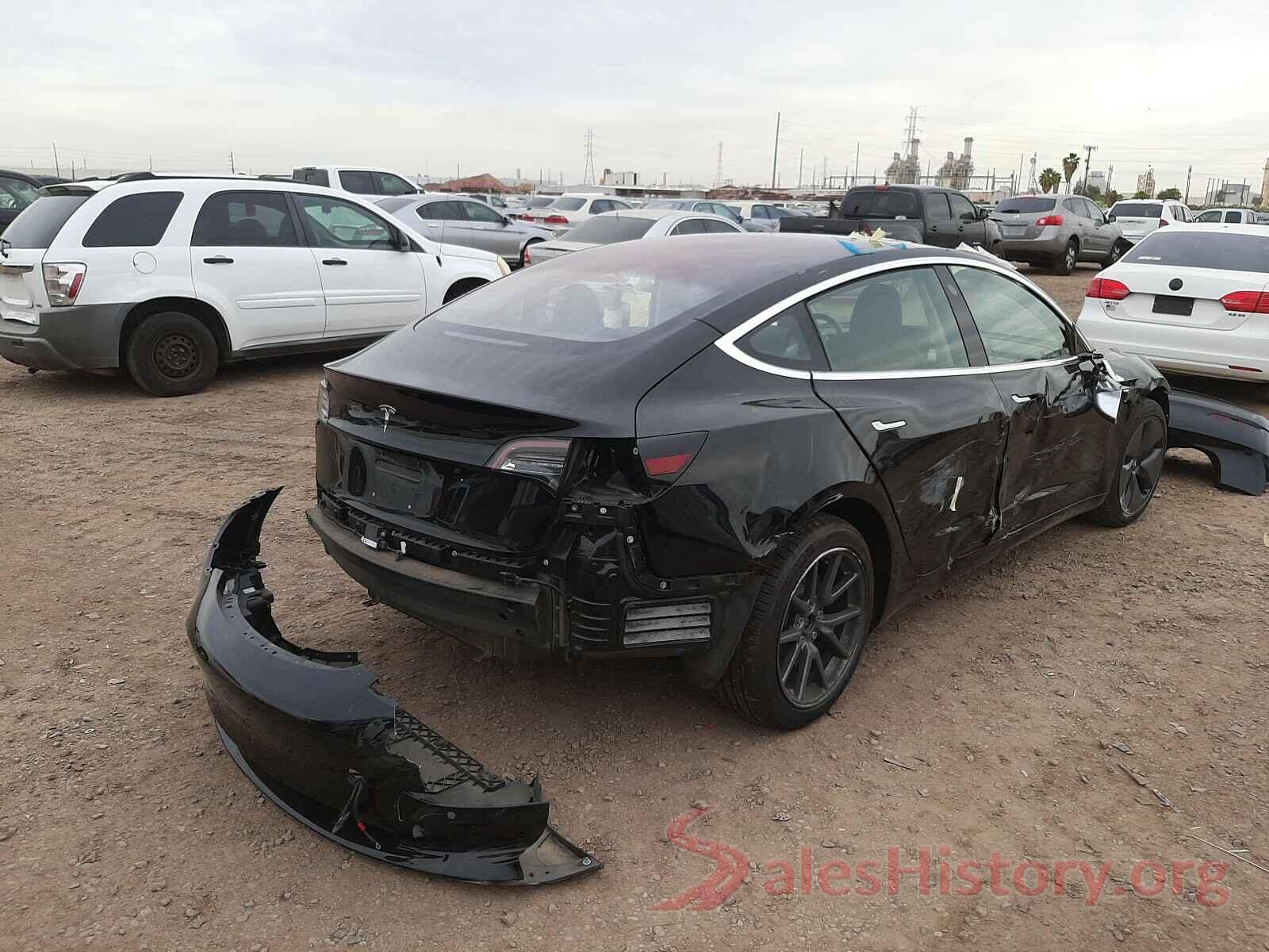 5YJ3E1EA6JF040124 2018 TESLA MODEL 3