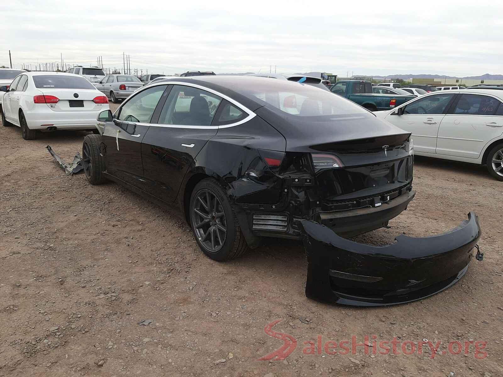 5YJ3E1EA6JF040124 2018 TESLA MODEL 3