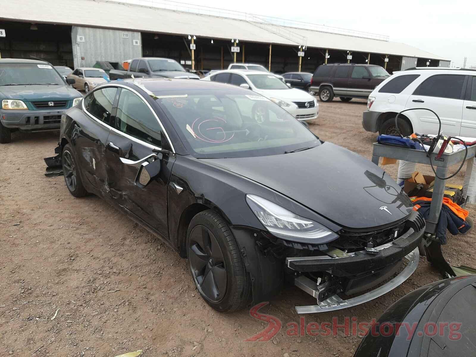 5YJ3E1EA6JF040124 2018 TESLA MODEL 3