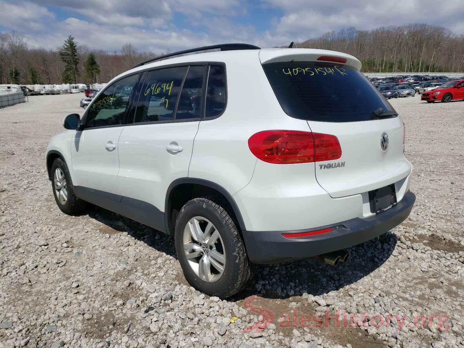 WVGBV7AX0GW003403 2016 VOLKSWAGEN TIGUAN