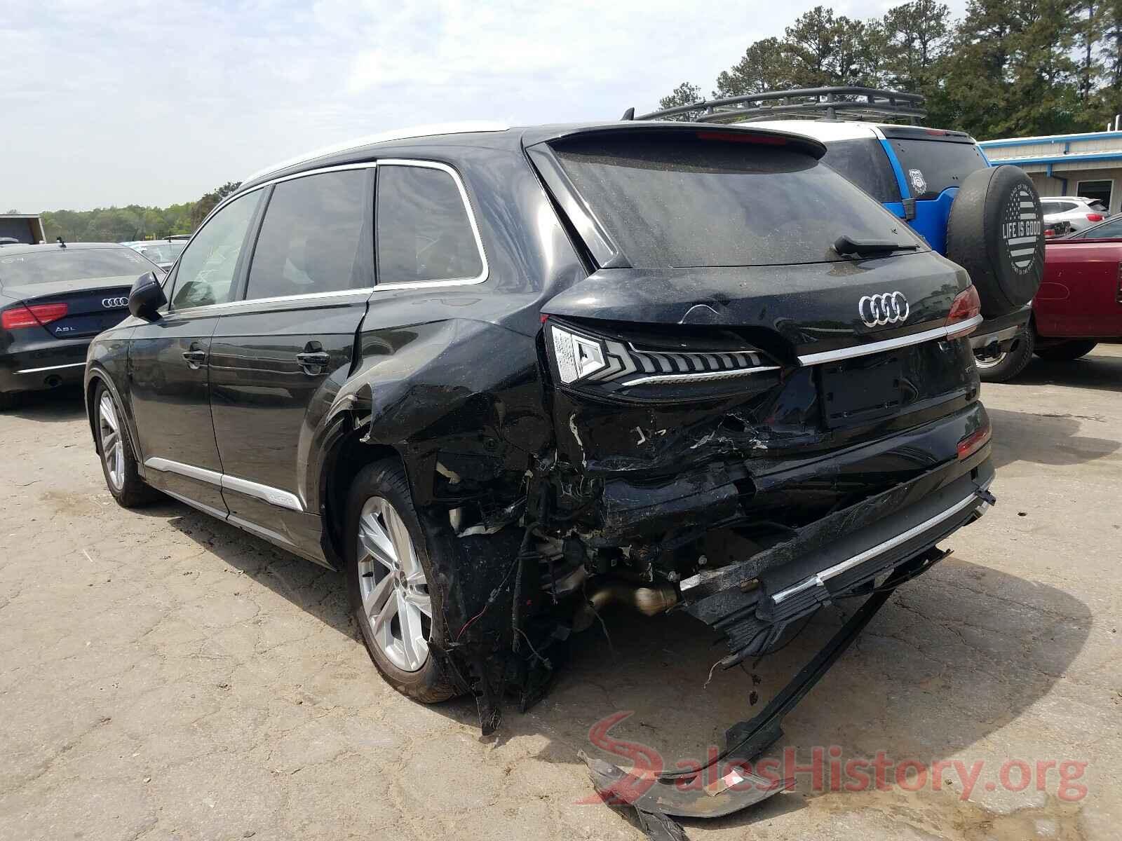 WA1VXAF72MD020612 2021 AUDI Q7