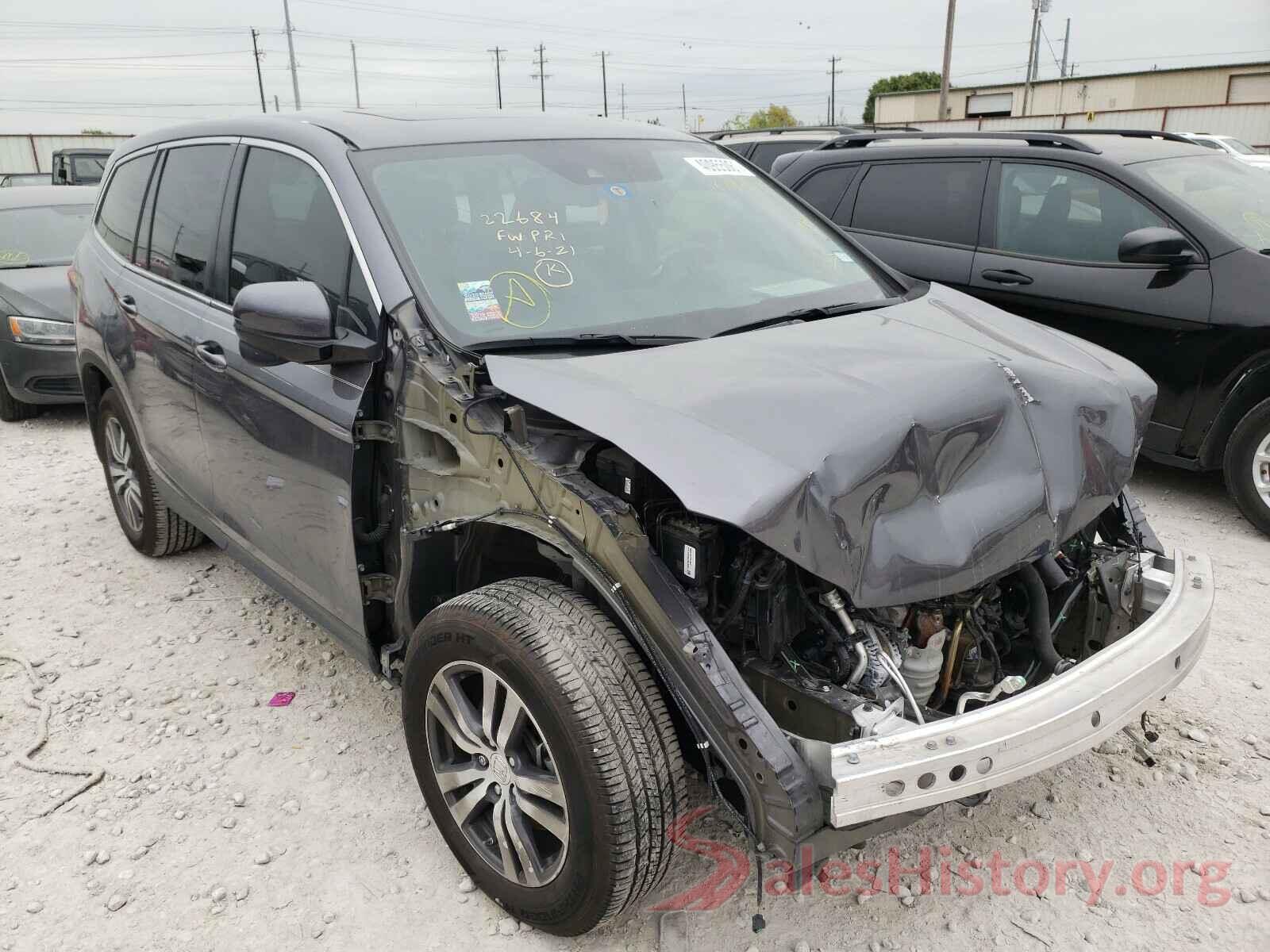 5FNYF6H65HB049043 2017 HONDA PILOT