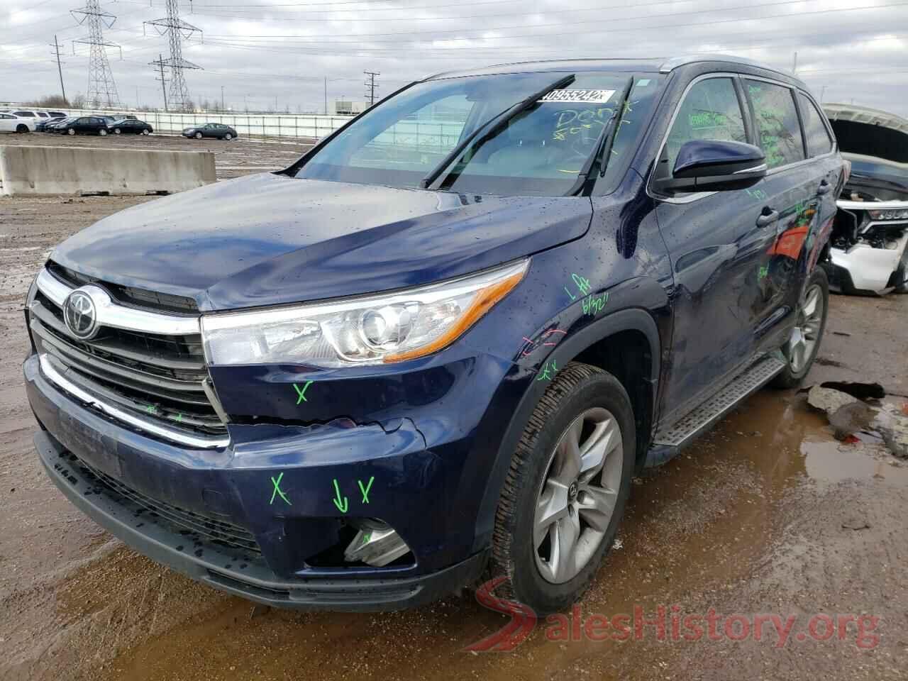 5TDDKRFHXGS284810 2016 TOYOTA HIGHLANDER