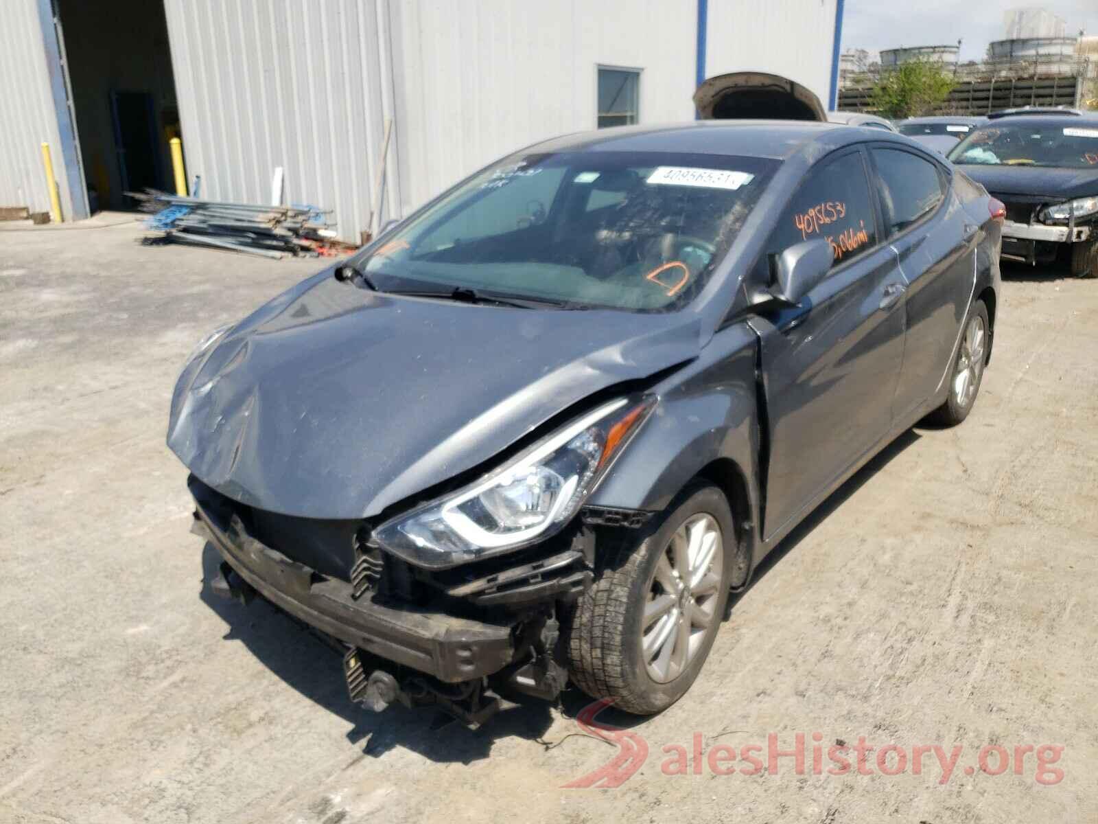 KMHDH4AE0GU634001 2016 HYUNDAI ELANTRA