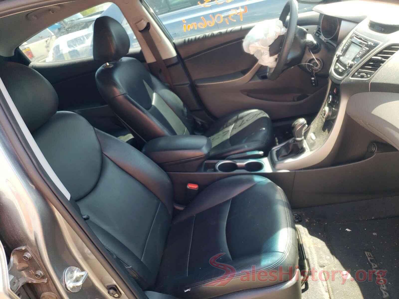 KMHDH4AE0GU634001 2016 HYUNDAI ELANTRA