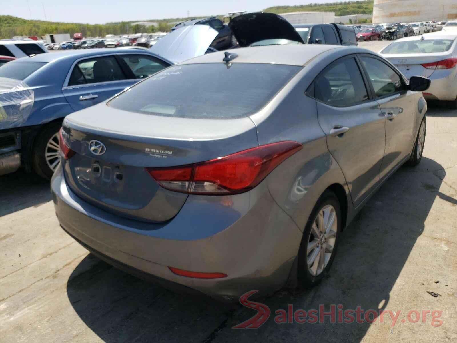 KMHDH4AE0GU634001 2016 HYUNDAI ELANTRA