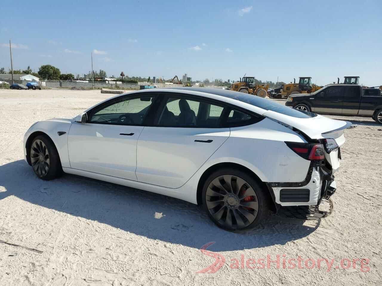 5YJ3E1EC2NF264840 2022 TESLA MODEL 3