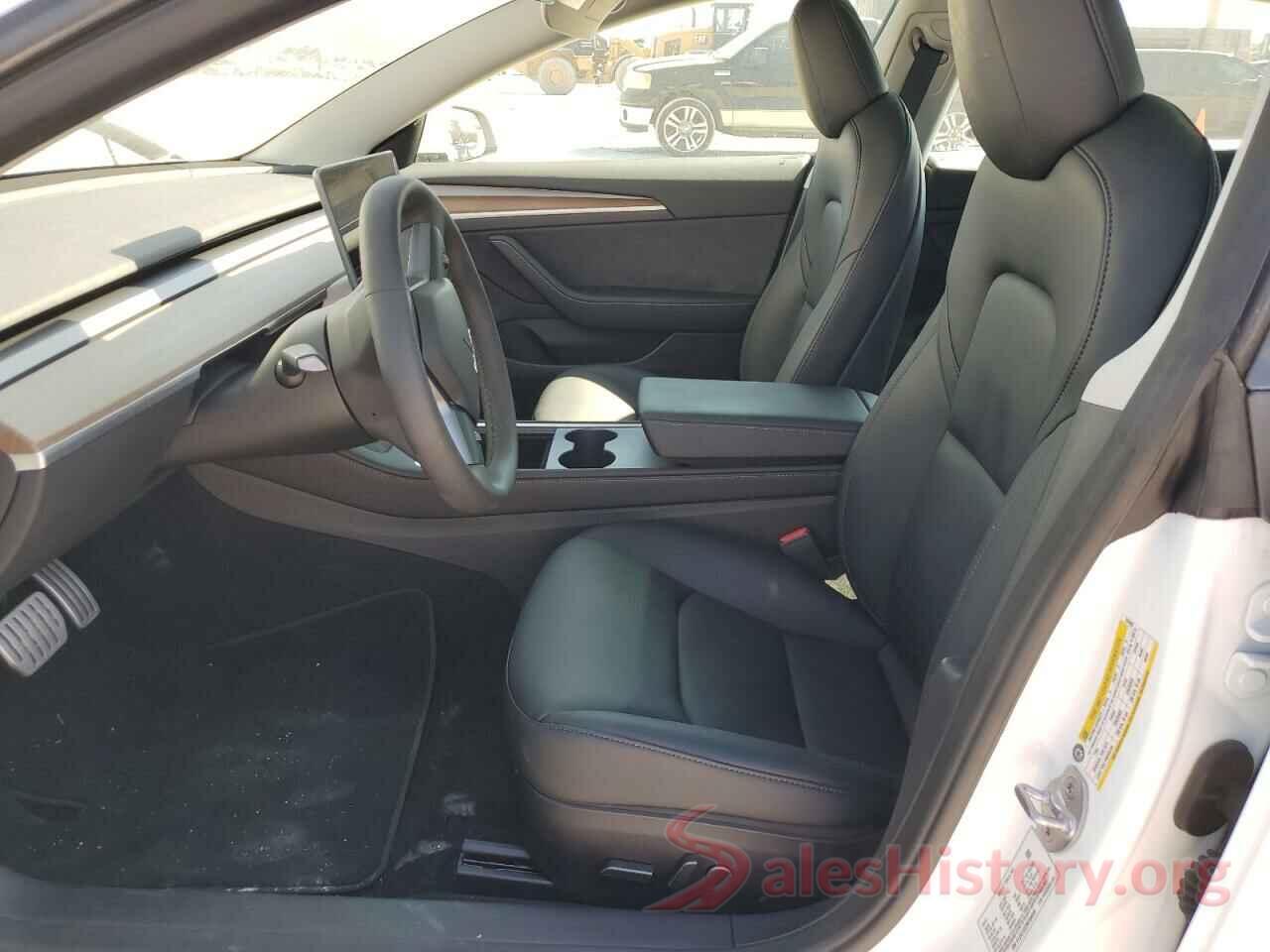 5YJ3E1EC2NF264840 2022 TESLA MODEL 3