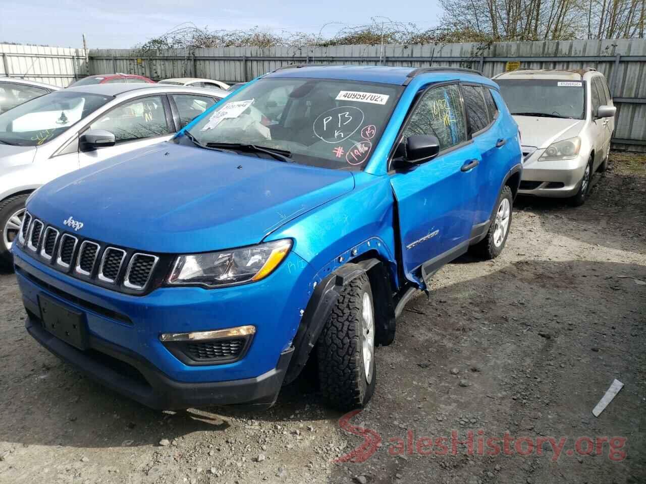 3C4NJDAB2HT642616 2017 JEEP COMPASS